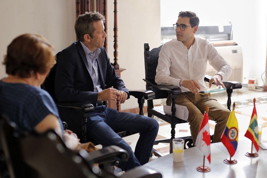 Reunión con el Embajador de Canadá, Marcel Lebleu