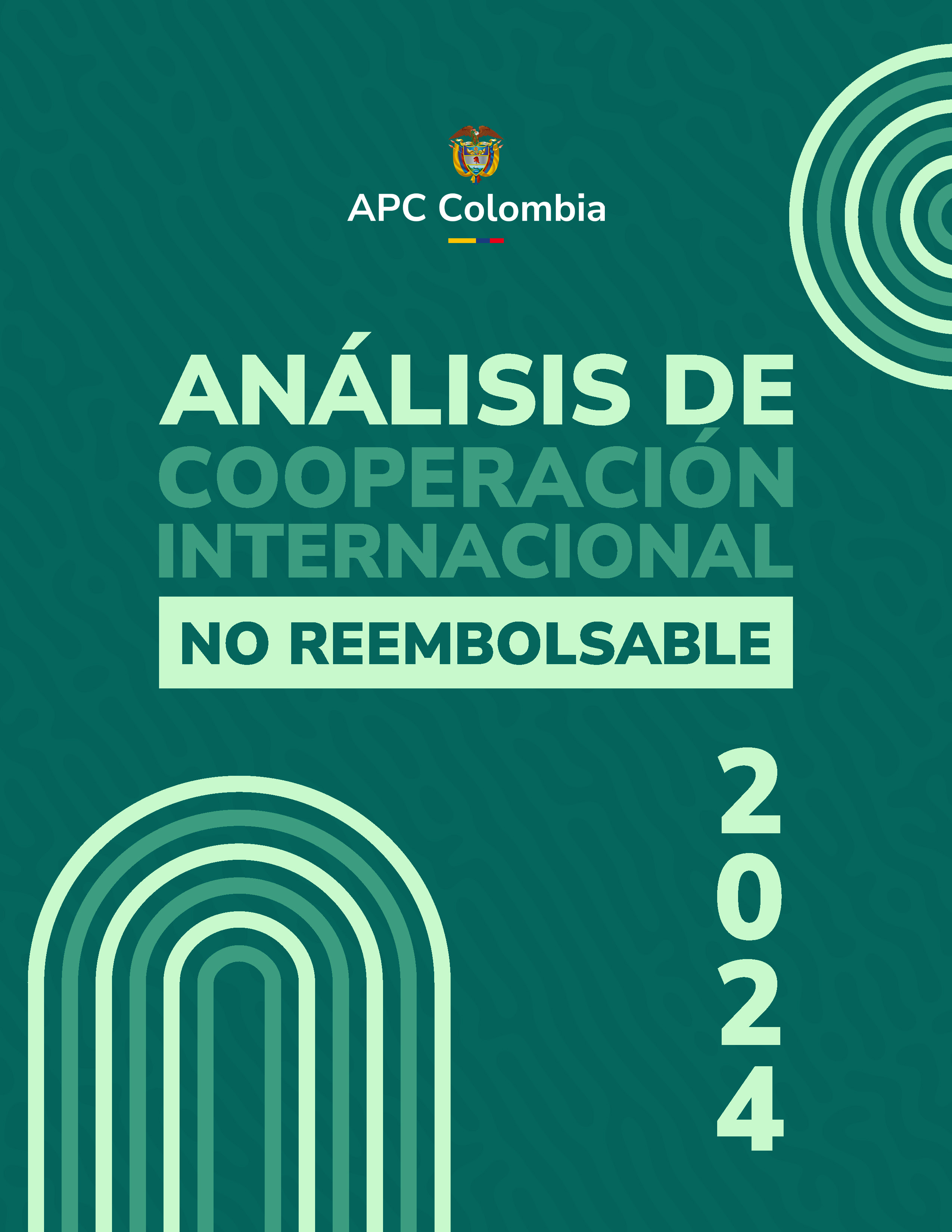 Portada del Análisis de Cooperación Internacional no reembolsable