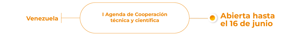 I Agenda de Cooperación técnica y científica entre la República de Colombia y la República Bolivariana de Venezuela hasta el 6 de junio