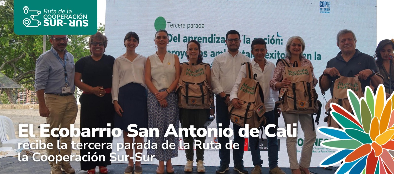 Entrega de la "Mochila Forestal"