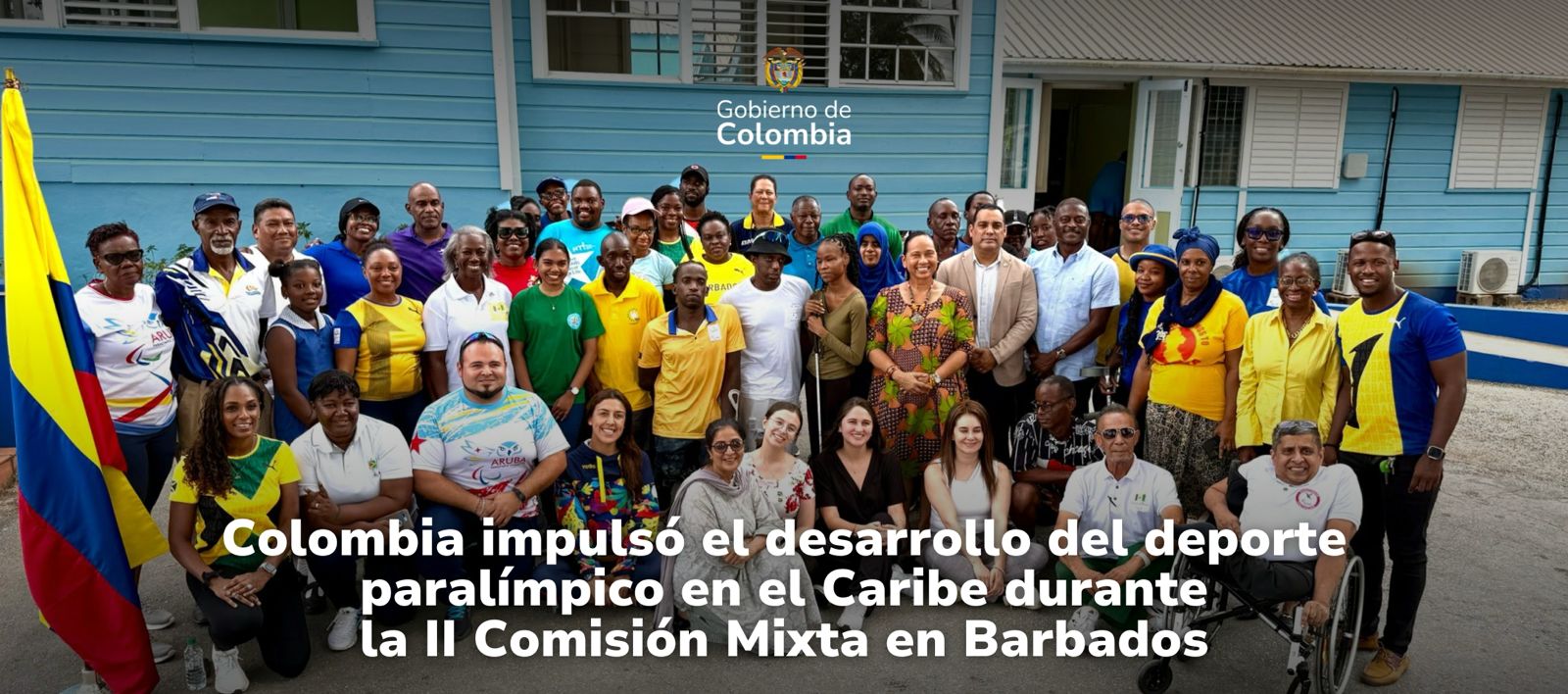 Las personas que participa del proyecto abajo el titulo de la nota, arriba el logo de APC Colombia