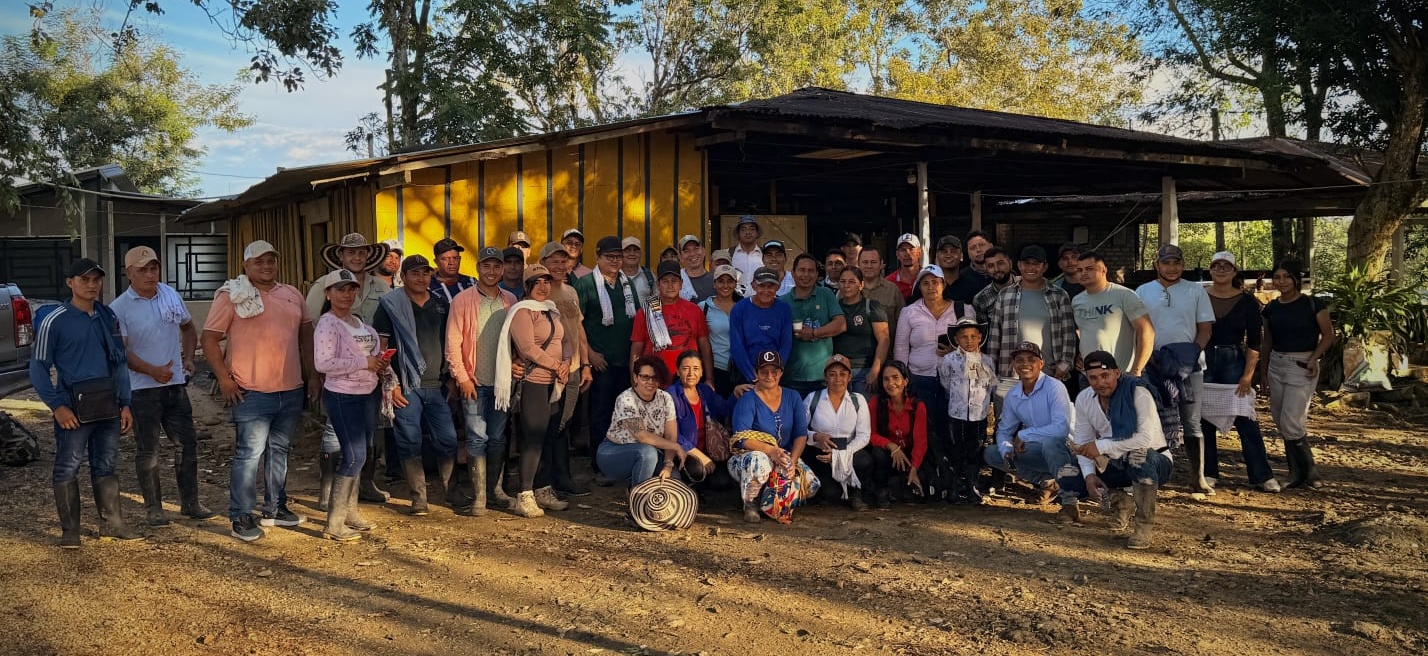 Beneficiarios del Programa de Producción Láctea Sostenible con Valor Agregado e Innovación para la Conservación Amazónica (Quesería Rural)