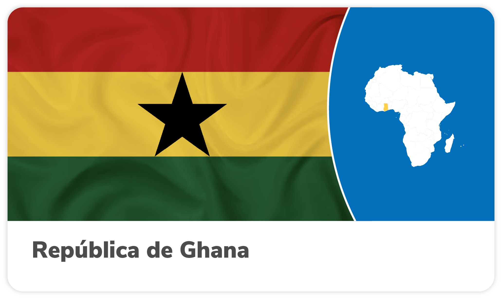 Bandera de Ghana