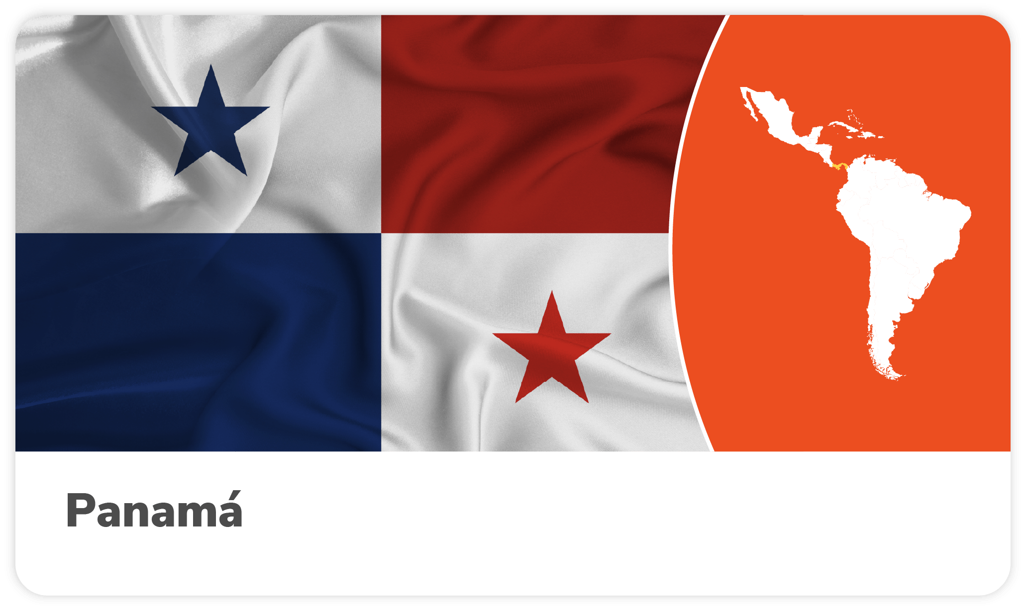 Bandera de Panam&aacute;