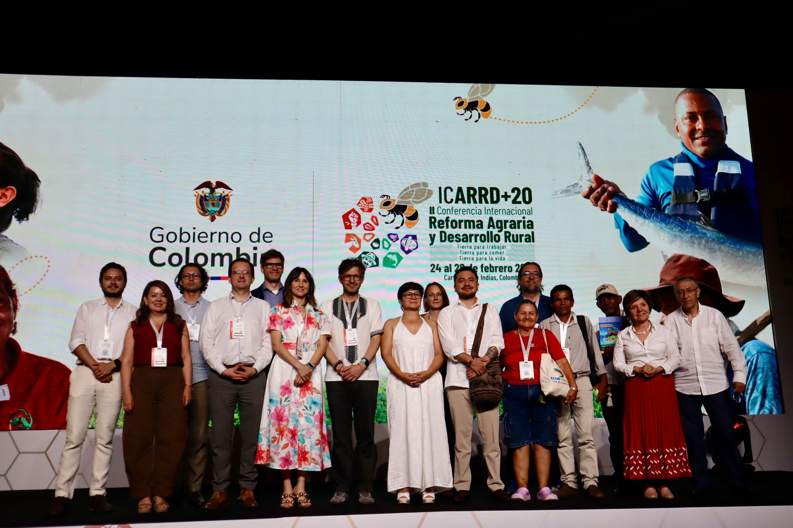 Participantes Mesa de Cooperación Internacional y Seguimiento a la Reforma Rural Integral (RRI)