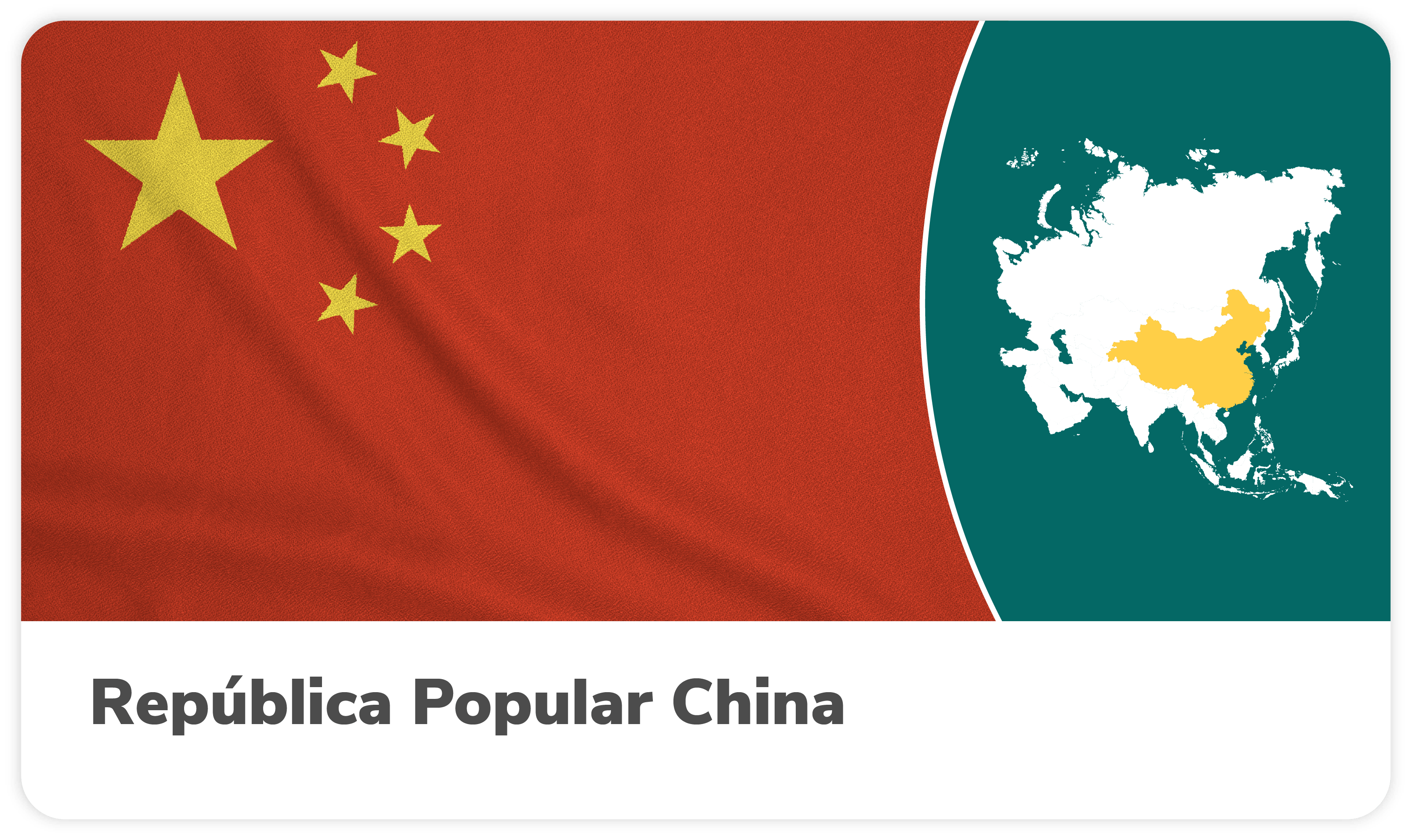 Bandera de la República Popular China