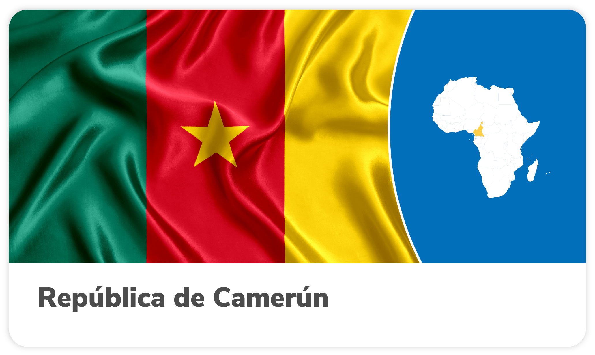 Bandera de Camer&uacute;n