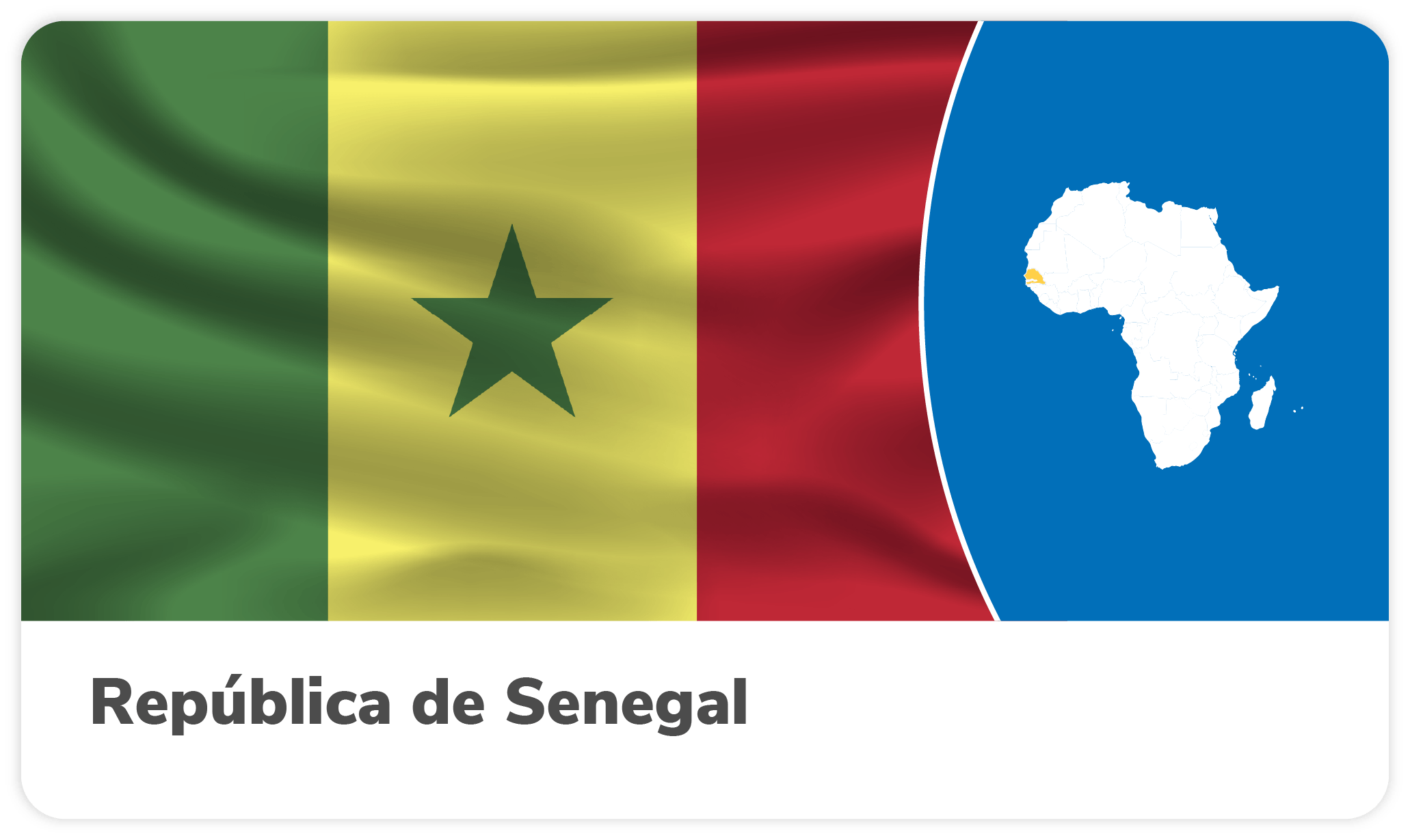 Bandera de Senegal