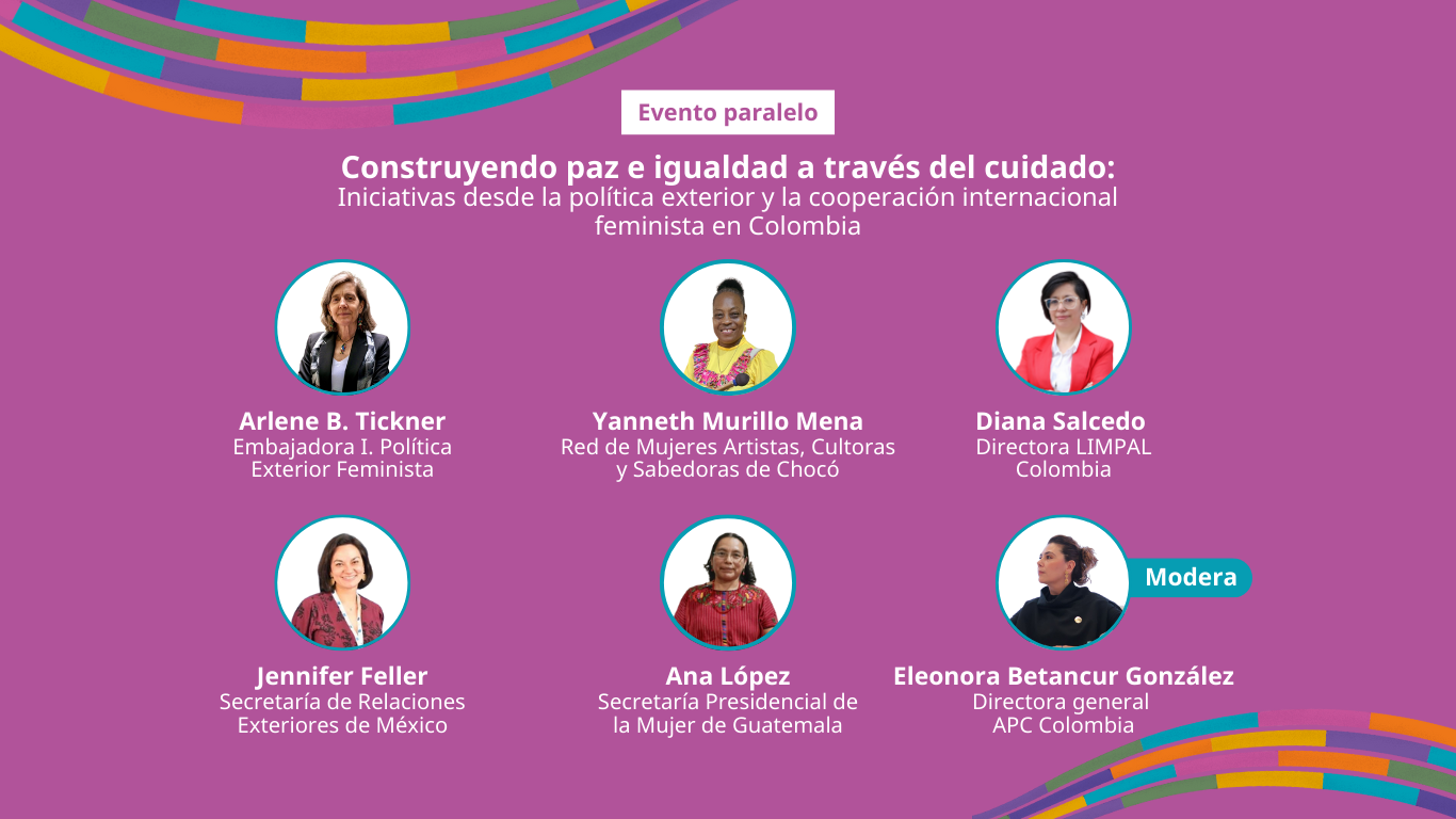 Imagen de los panelistas 