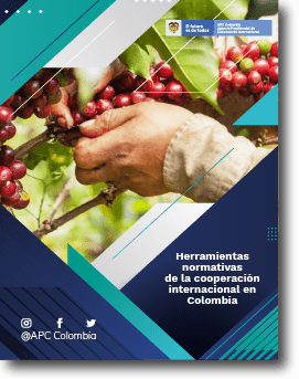 PORTADA HERRAMIENTAS NORMATIVAS DE COOPERACIÓN INTERNACIONAL EN COLOMBIA