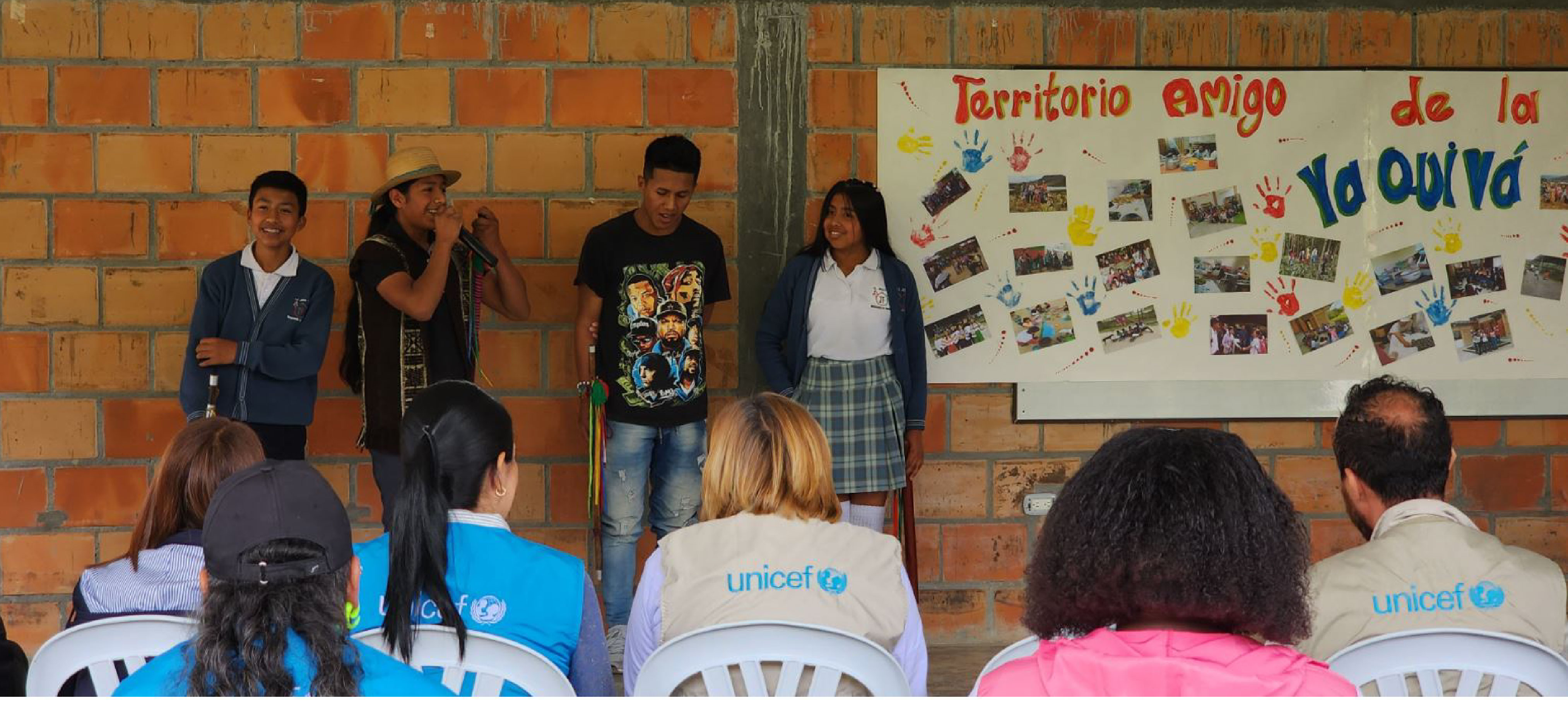 Participantes Col-Col en el marco de la visita al resguardo indígena Ya Quivá 