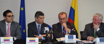 Unión Europea afianza su apoyo a Colombia y le apuesta a la reincorporación de excombatientes