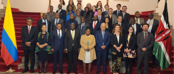 Nuestra directora general acompañó a la vicepresidenta Francia Márquez en la visita de la delegación del gobierno de Kenia