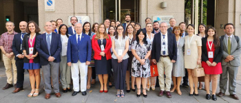 Asistentes a la reunión del Consejo Intergubernamental del Programa Iberoamericano para el Fortalecimiento de la Cooperación Sur-Sur PIFCSS