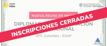Nueva fecha de inicio del Diplomado de Cooperación Internacional 2024
