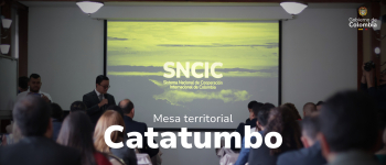 ¡Colombia sigue avanzando hacia la inclusión de territorios históricamente excluidos! El Gobierno Nacional instaló la Mesa de cooperación de la Región del Catatumbo del Sistema Nacional de Cooperación Internacional