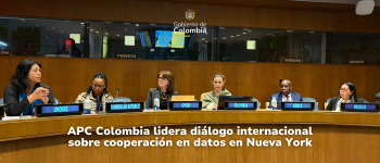 APC Colombia lidera diálogo internacional sobre cooperación en datos en Nueva York