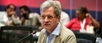 Paul Garaycochea, representante del BMZ en la Mesa de Cooperación del Sistema Nacional de Reforma Agraria