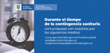 Canales virtuales de atención por contingencia sanitaria