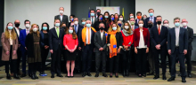 Foto de las personas que estuvieron en el sexto comité