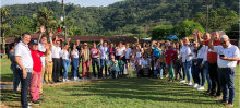 Foto general de los participantes a Col-Col