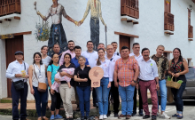 Beneficiaros del proyecto Origen- DO en Barbosa Santander.