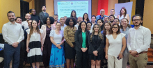En la imagen aparecen todos los participantes del Taller sobre la cooperación regional en finanzas verdes: fortaleciendo capacidades en América Latina y el Caribe