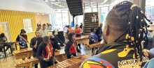 Actividad de Petronio Álvarez en Sudáferica