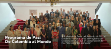 A 8 años de la firma del Acuerdo de Paz, el Gobierno nacional lanza el Programa de Cooperación Sur-Sur en Construcción de Paz “De Colombia al mundo”