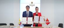 Colombia y China firman acuerdo para duplicar becas de formación