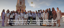 Foto de los participantes del Sistema en la terraza del Palacio de la Proclamación