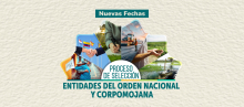 Nuevas fechas proceso de selección Entidades del Orden Nacional