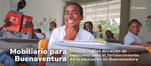 Turquía realizó donación de mobiliario para el fortalecimiento de la educación en Buenaventura