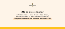 No se deje enga&ntilde;ar, APC Colombia no env&iacute;a correos directos para convocatorias laborales