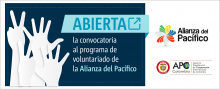 Ya está abierta la II Convocatoria al Programa de Voluntariado de la Alianza del Pacífico