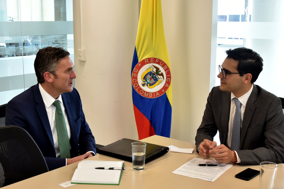 Reunión con el Director de Misión USAID/Colombia, Lawrence Sacks